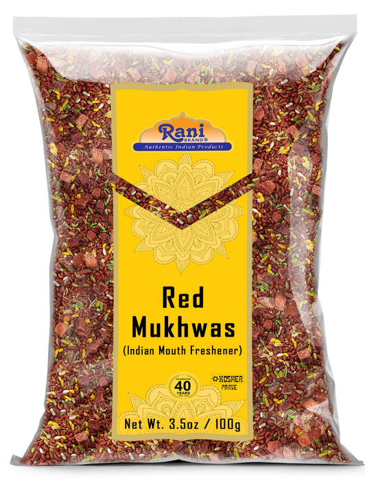 Rani Red Mukhwas (Special Digestive Treat) Indian Candy Mouth Freshener {3 Sizes Available}