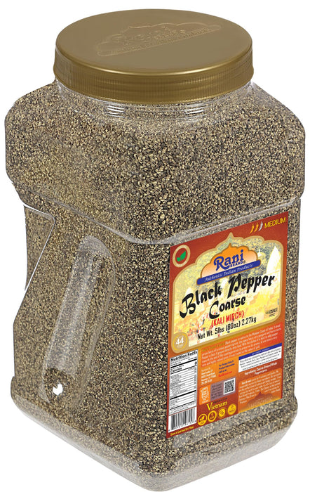 Rani Black Pepper Coarse Grind {7 Sizes Available}