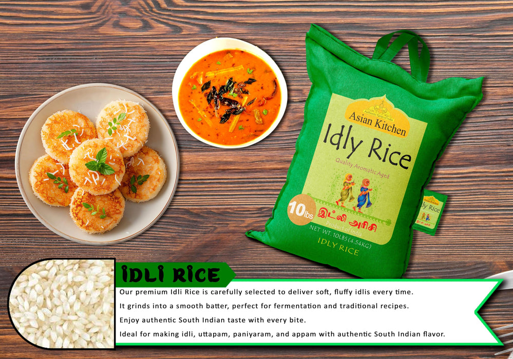 Asian Kitchen Idly (Idli) Rice {3 Sizes Available}