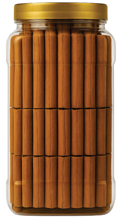Rani Cinnamon Sticks 40oz (2.5lbs) 1.13kg Bulk PET Jar - 220 -250 Sticks - Strong Aroma, Perfect for Baking, Cooking & Beverages | 3+ Inches Length - Cassia Saigon Cinnamon from Vietnam | Kosher