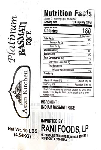 Asian Kitchen Platinum Basmati Rice Aged 24 months {4 Sizes Available}