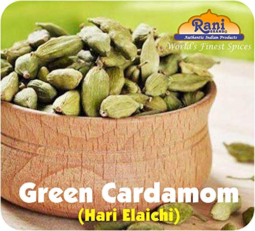 Rani Green Cardamom Pods Spice (Hari Elachi) 48oz (3lbs) 1.36kg PET Jar ~ All Natural | Vegan | Gluten Friendly | NON-GMO | Kosher | Product of India
