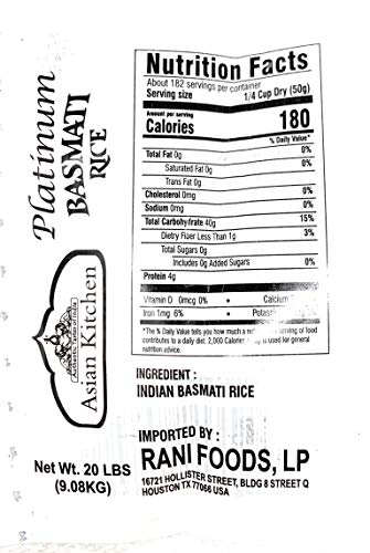 Asian Kitchen Platinum Basmati Rice Aged 24 months {4 Sizes Available}