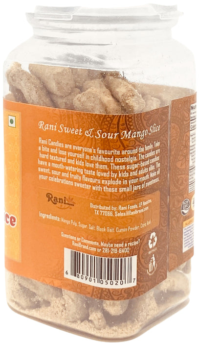 Rani Sweet & Sour Mango Slice Candy 4.55oz (130g) Vacuum Sealed, Easy Open Top, Resealable Container ~ Indian Tasty Treats | Vegan | Gluten Friendly | NON-GMO | Indian Origin (Copy)