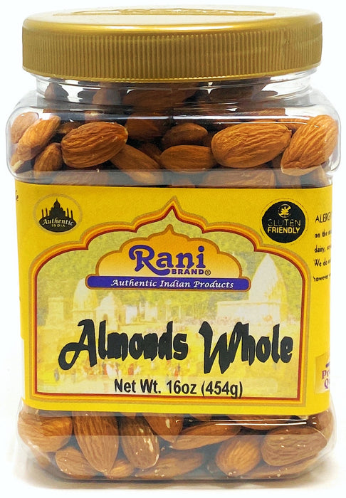 Rani Almonds Whole Raw {4 Sizes Available}
