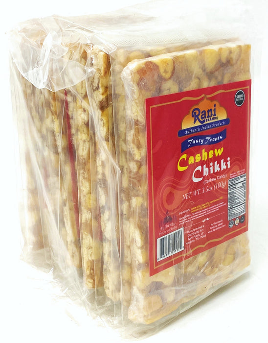 Rani Cashew Chikki (Indian Brittle Treat) {4 Available Packs}