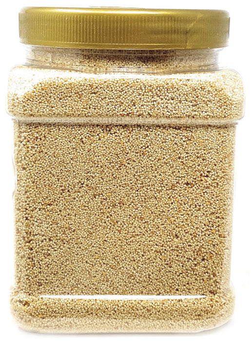 Rani White Poppy Seeds Whole (Khus Khus) 18oz (1.12lbs) 510g PET Jar ~ Natural | Vegan | Gluten Friendly | NON-GMO
