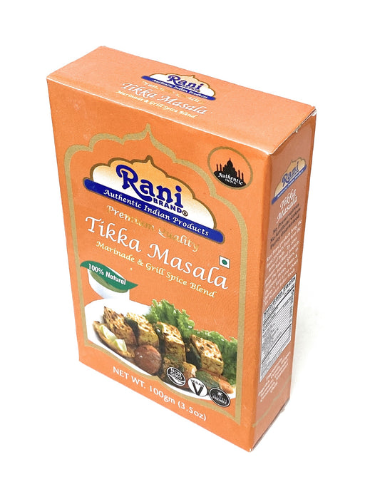 Rani Tikka Masala Indian 7-Spice Blend 3.5oz (100g) ~ All Natural, Salt-Free | Vegan | No Colors | Gluten Friendly | NON-GMO