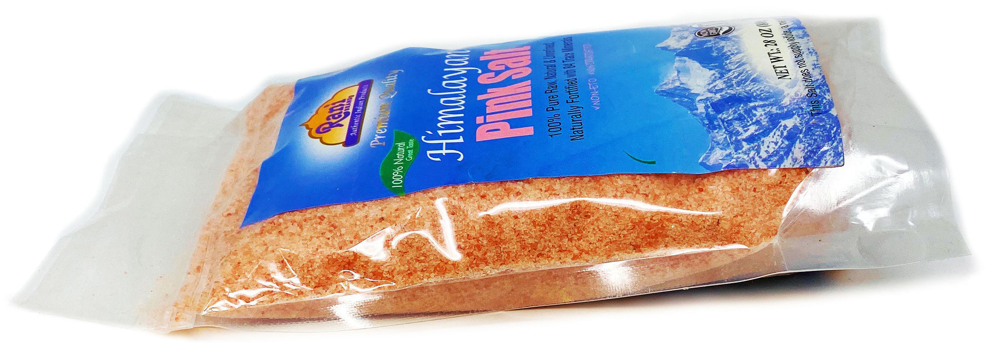 Rani Himalayan Pink Salt (84 Essential Trace Minerals) 800g (28oz) ~ All Natural | Vegan | Gluten Free | NON-GMO (Resealable Pouch)