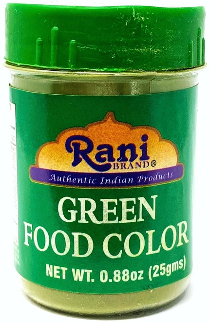 Rani Green Food Color 25Gm~FDA Approved~ All Natural | NON-GMO | Vegan | Gluten Friendly | Indian Origin