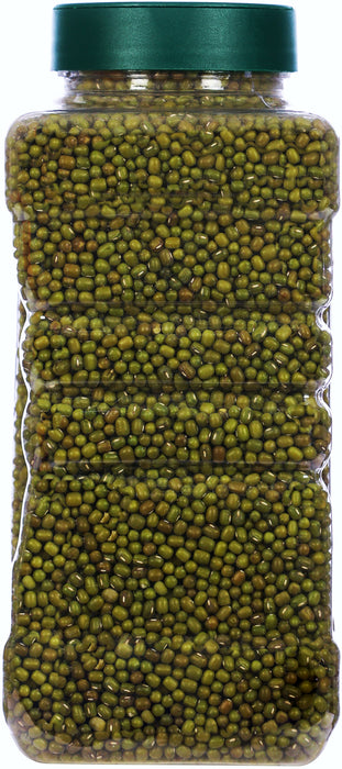 Rani Organic Moong Whole (Whole Mung Beans with Skin) Indian Lentils 32oz (2lbs) 908g PET Jar ~ All Natural | Vegan | Gluten Friendly | NON-GMO