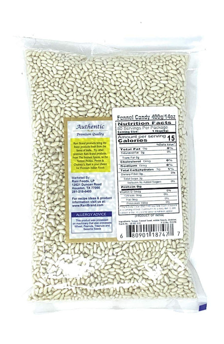 Rani Sugar Coated Fennel Candy 14oz (400g) No Color ~ Indian After Meal Digestive Treat | Vegan | Gluten Friendly | NON-GMO | Indian Origin (Copy)