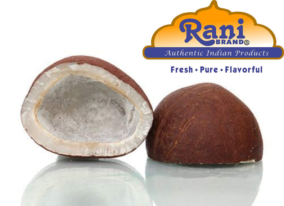 Rani Coconut (Copra) Halves, 2 Pieces, Approx. 300g ~ Raw (Uncooked, Unsweetened) ~ All Natural | Vegan | Gluten Friendly (Copy)