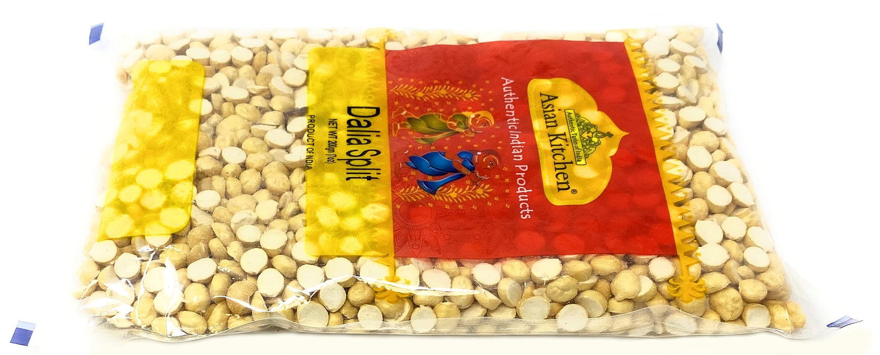 Asian Kitchen Daliya Split (Roasted Split Chickpeas Dalia) 7oz (200g) ~ All Natural | Vegan | Indian Origin