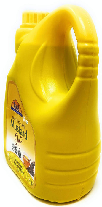 Rani Mustard Oil (Kachi Ghani) 67.6 Ounce (2 Liter) Pack of 6, NON-GMO | Gluten Free | Kosher | Vegan | 100% Natural
