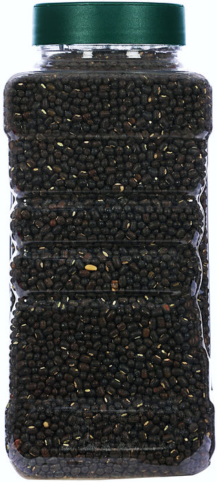 Rani Organic Urid/Urad Whole Black Indian Lentils 32oz (2lbs) 908g PET Jar ~ All Natural | Vegan | Gluten Friendly | NON-GMO | Indian Origin