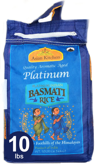 Asian Kitchen Platinum Basmati Rice Aged 24 months {4 Sizes Available}