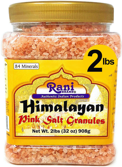 Rani Himalayan Pink Salt Granules {8 Sizes Available}