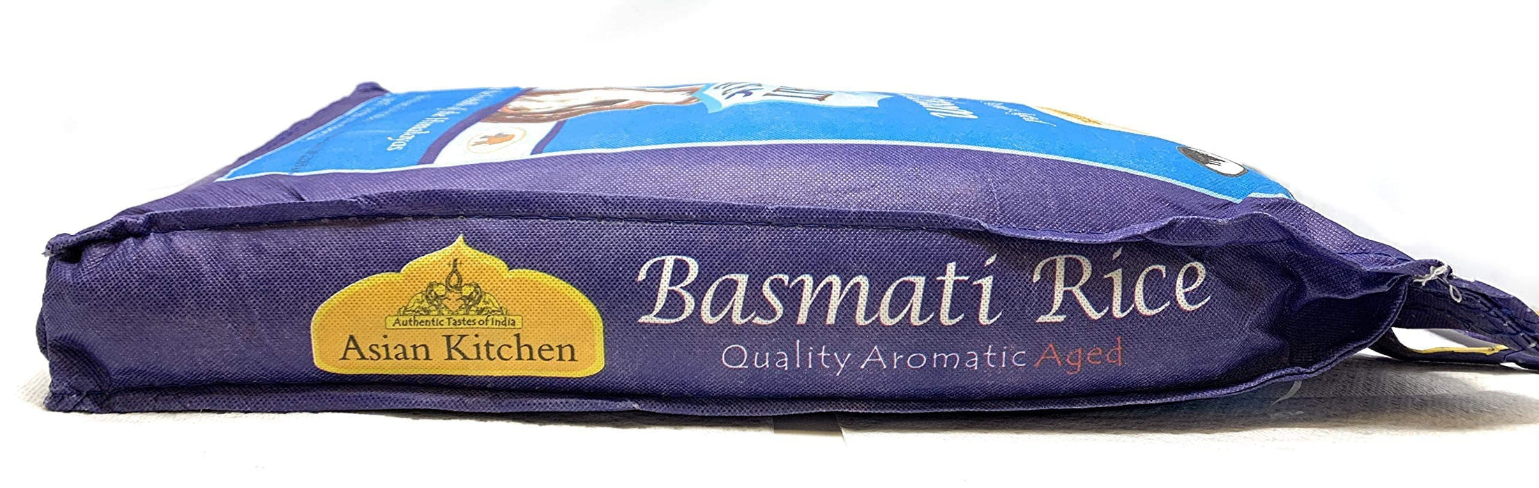 Asian Kitchen Platinum White Basmati Rice Extra Long Aged 4lbs (1.81kg) ~ All Natural | Gluten Friendly | Vegan | Indian Origin | Export Quality