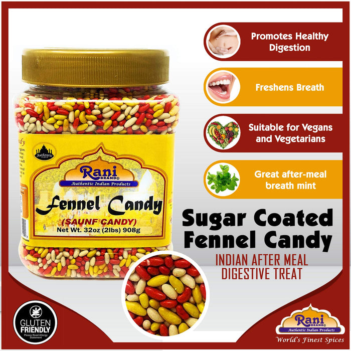 Rani Sugar Coated Fennel Candy {12 Sizes Available}