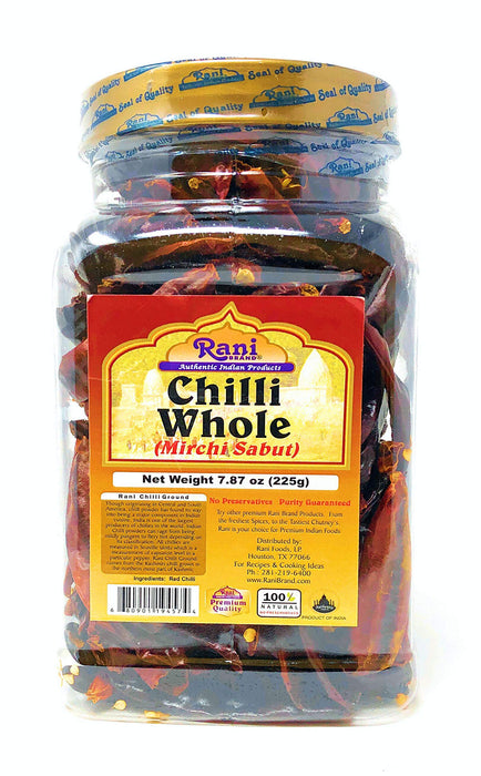 Rani Red Chilli Whole {5 Sizes Available}