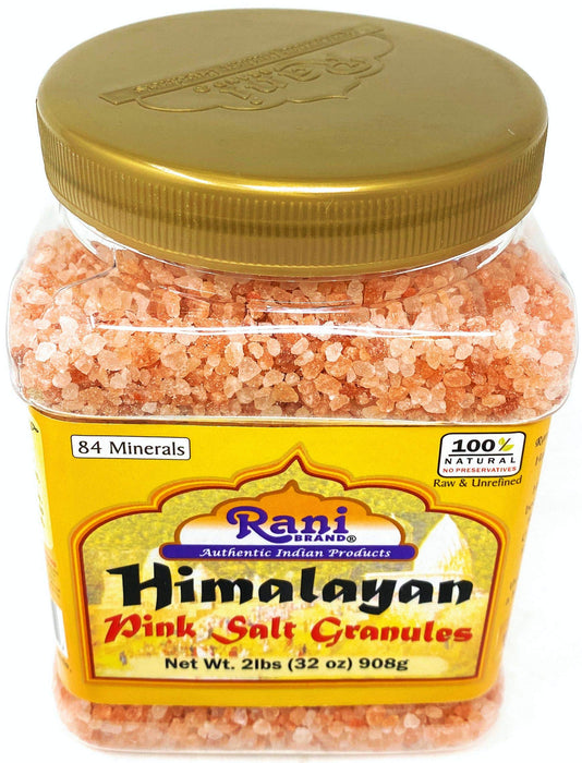 Rani Himalayan Pink Salt Granules {8 Sizes Available}