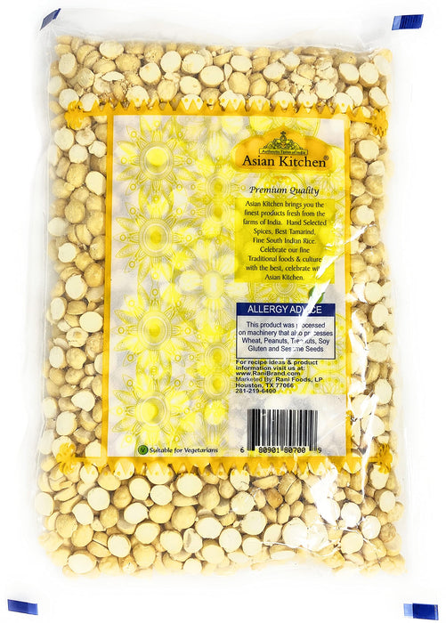 Asian Kitchen Daliya Split (Roasted Split Chickpeas Dalia) 7oz (200g) ~ All Natural | Vegan | Indian Origin