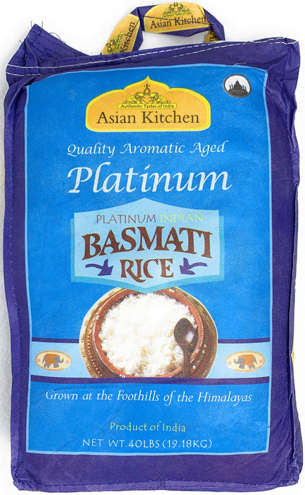 Asian Kitchen Platinum Basmati Rice Aged 24 months {4 Sizes Available}