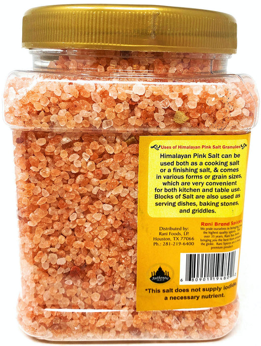 Rani Himalayan Pink Salt Granules {8 Sizes Available}