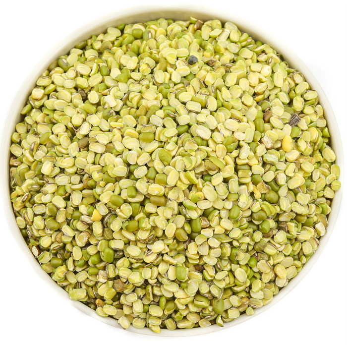 Rani Moong Split (Split Mung Beans with Skin) Lentils Indian 400oz (25lbs) 11.36kg Bulk Box ~ All Natural | Gluten Friendly | Non-GMO | Vegan | Indian Origin