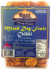 Rani Mixed Dry Fruit Chikki 100g 3.5oz