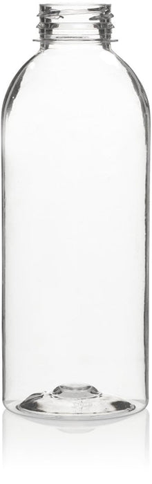 Rani Clear Plastic Bottles | 20oz PET Bottle with Flip-top Caps | BPA - FREE | Home & Commercial Use, Containers for Sauces, Condiments, Shampoo, Lotion, Sanitizer| Made in USA - Pack of 100