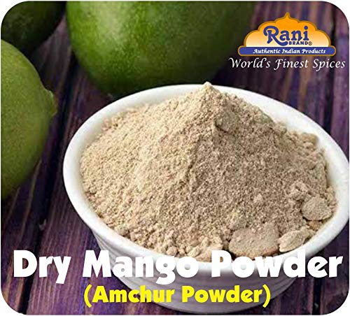 Rani Amchur (Mango) Ground Powder Spice 7oz (200g) ~ All Natural | Gluten Friendly | Vegan | NON-GMO | Kosher | No Salt or Fillers | Indian Origin