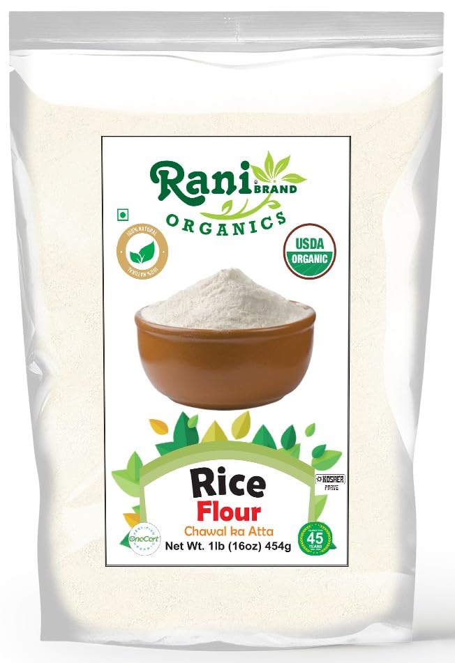 Rani Organic Rice (White) Flour 16oz