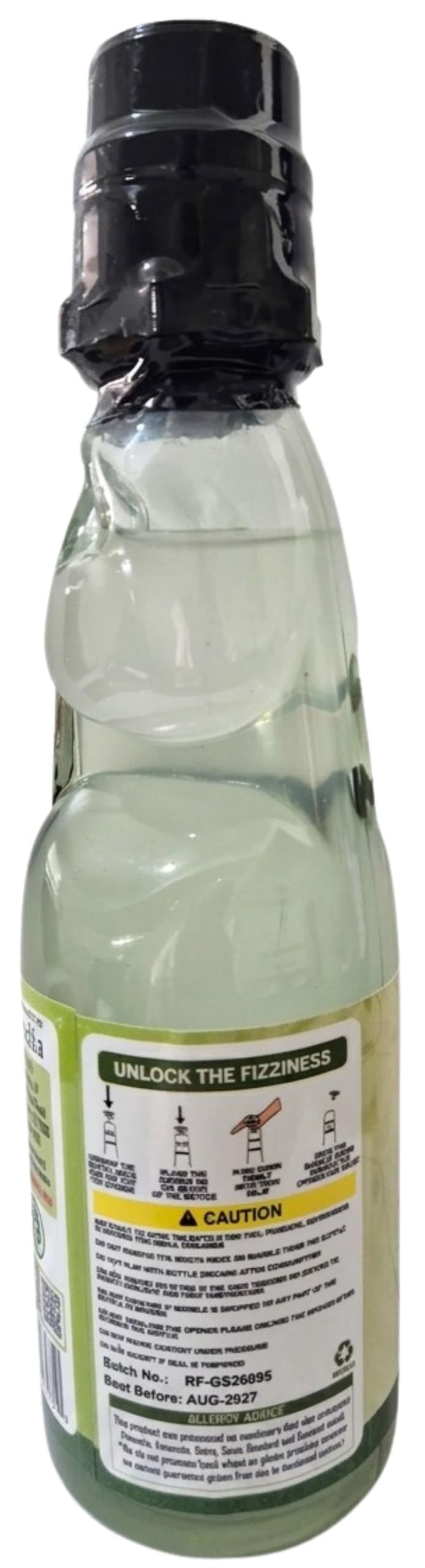 Rani Lemon Goli Soda 6.7 fl oz (200 ml) Glass Bottle with Marble Seal, Pack of 2 ~ Vegan | Gluten Free | Non-GMO | Indian Origin