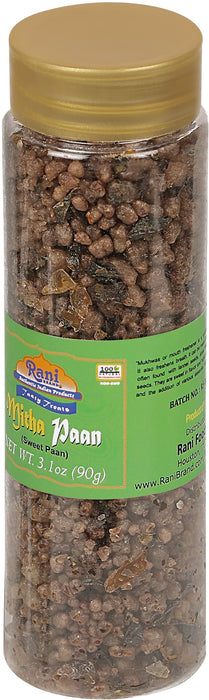 Rani Mitha Paan (Sweet Paan) 3.1oz (90g) PET Jar ~ Indian After Meal Digestive Treat | Vegan | Gluten Friendly | NON-GMO | Indian Origin