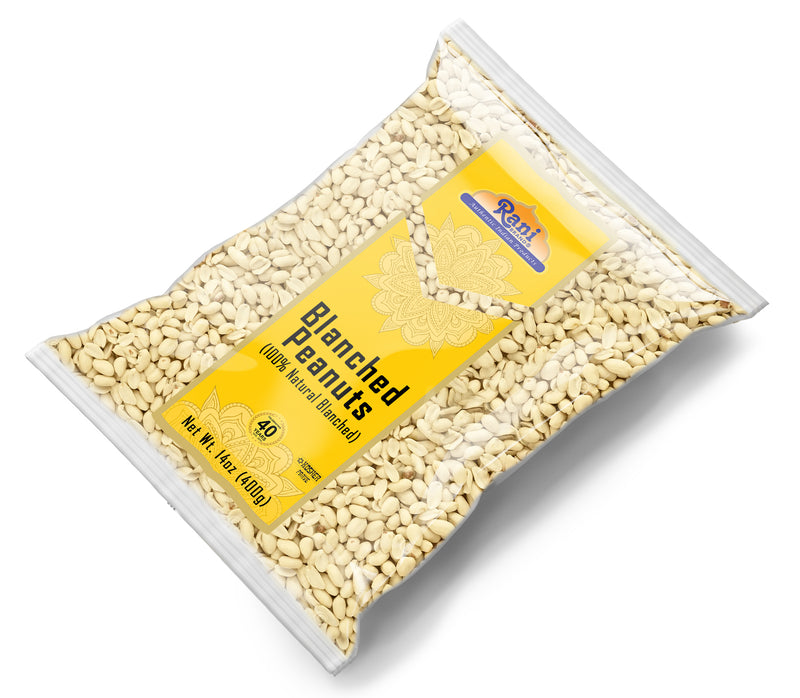 Rani Blanched Peanuts {4 Sizes Available}