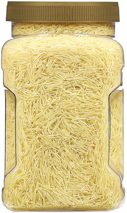 Rani Plain Vermicelli (Wheat Noodles) 28oz (1.75lbs) 800g PET Jar ~ All Natural | Vegan | NON-GMO | Indian Origin