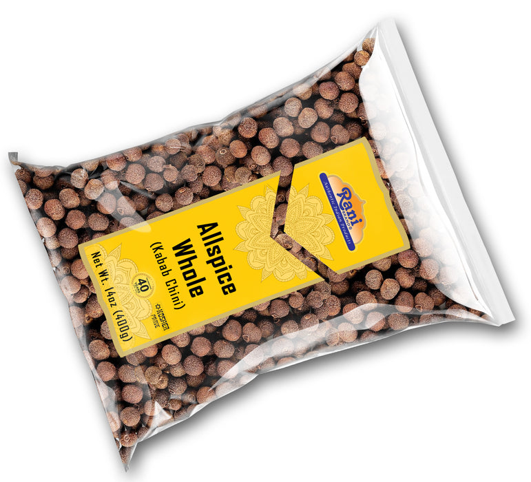 Rani Allspice (Kabab Chini) Whole Spice 14oz (400g) ~ All Natural | Vegan | Gluten Friendly | NON-GMO | Kosher | Indian Origin