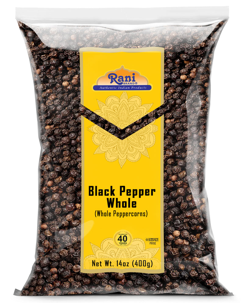 Rani Black Pepper Whole MG-1 {10 Sizes Available}