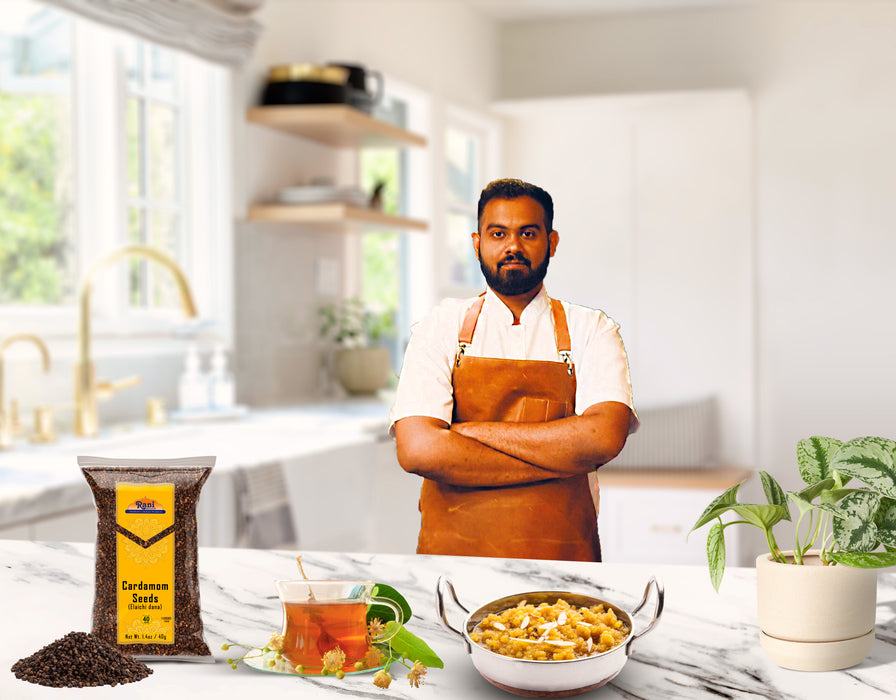 Rani Cardamom (Elachi) Decorticated Seeds Indian Spice 1.4oz (40g) ~ All Natural | Vegan | Gluten Friendly | NON-GMO | Kosher