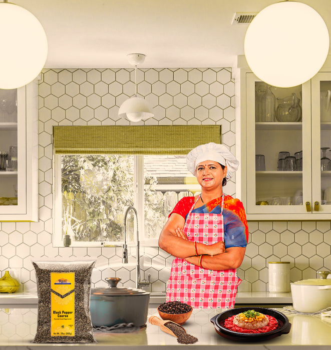 Rani Black Pepper Coarse Ground 28 Mesh (Table Grind), 28oz (1.75lbs) 800g ~ All Natural | Vegan | Gluten Friendly | NON-GMO