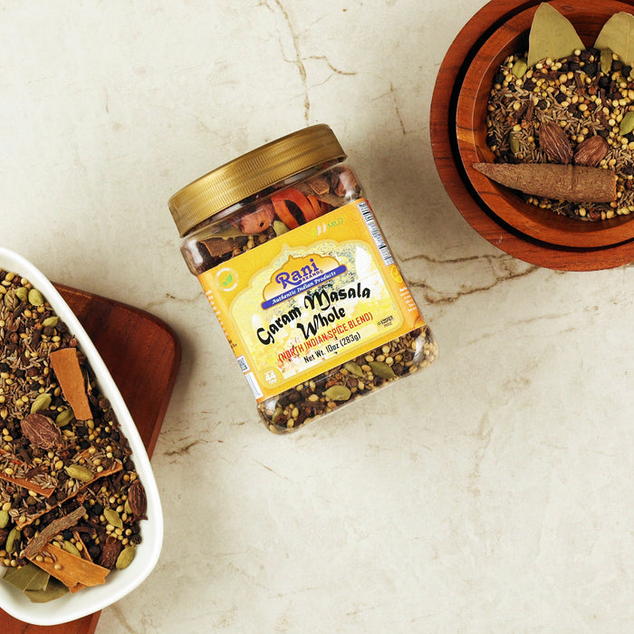Rani Garam Masala Indian 11 Whole Spices Blend 10oz (283g) PET Jar ~ All Natural, Salt-Free | Vegan | No Colors | Gluten Friendly | NON-GMO | Kosher | Indian Origin