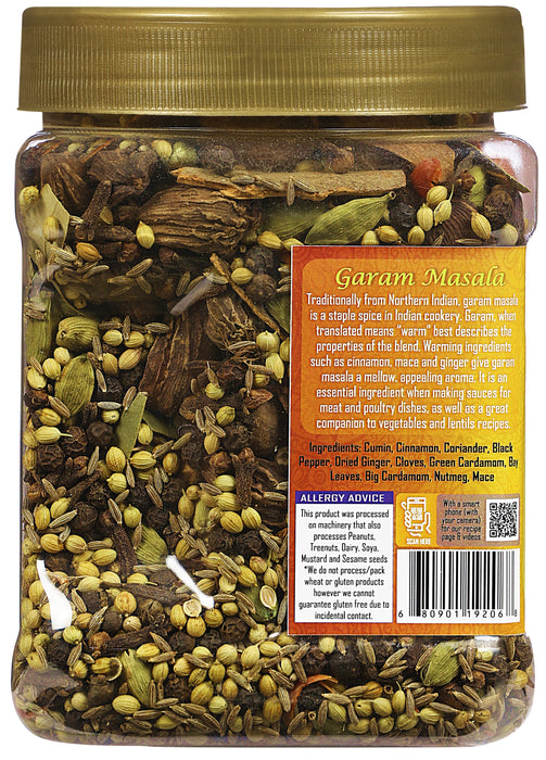 Rani Garam Masala Indian 11 Whole Spices Blend 10oz (283g) PET Jar ~ All Natural, Salt-Free | Vegan | No Colors | Gluten Friendly | NON-GMO | Kosher | Indian Origin