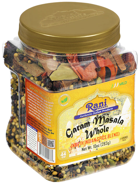 Rani Garam Masala Indian 11 Whole Spices Blend 10oz (283g) PET Jar ~ All Natural, Salt-Free | Vegan | No Colors | Gluten Friendly | NON-GMO | Kosher | Indian Origin