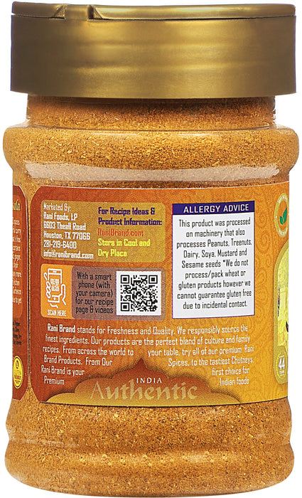 Rani Kitchen King Masala (20-Spice Curry blend) 3oz (85g) PET Jar ~ All Natural | Vegan | No Colors | Gluten Friendly | NON-GMO | Kosher | Indian Origin