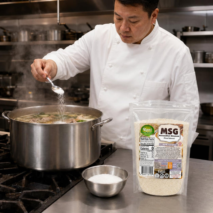 Rani MSG (Monosodium Glutamate) 14oz (400g) ~ Gluten Free | NON-GMO | Kosher | Vegan | Product of Vietnam