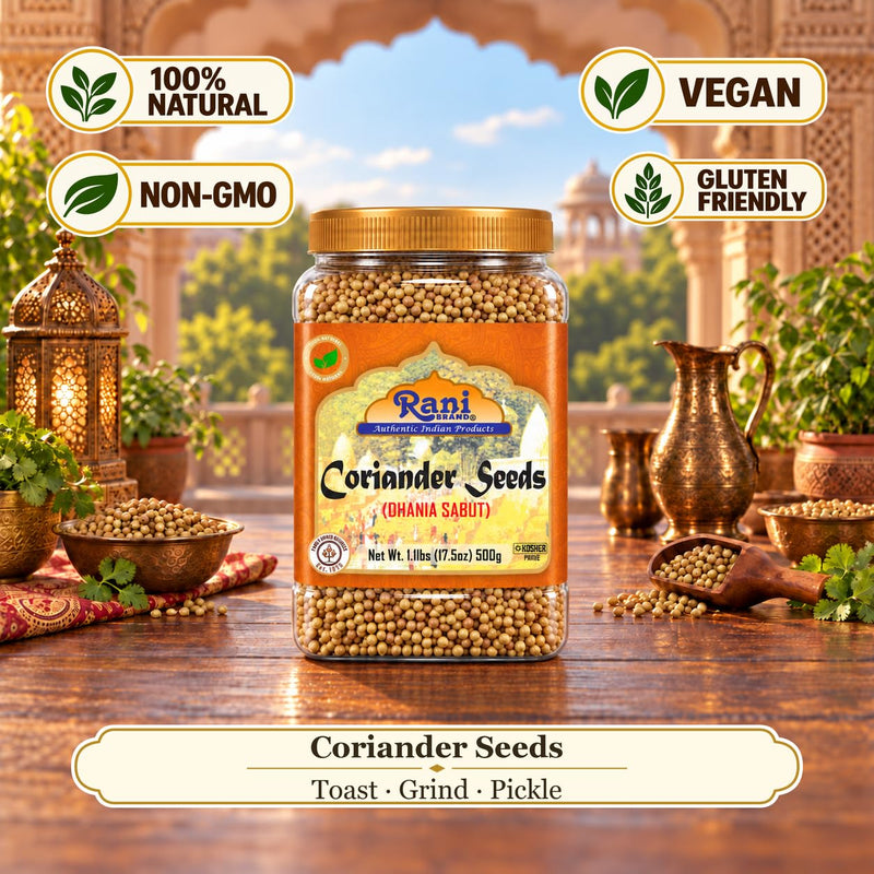 Rani Coriander (Dhania) Seeds Whole {8 Sizes Available}