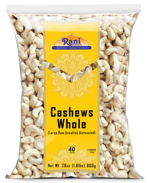 Rani Cashews Whole {5 Sizes Available}