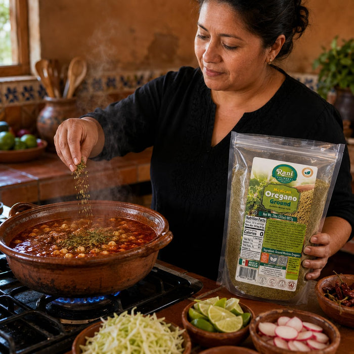 Rani Mexican Oregano Ground (Authentic Mexican Herb) 32oz (2lbs) 908g ~ All Natural | Gluten Free | NON-GMO | Kosher | Vegan | Sodium Free | Product of Mexico